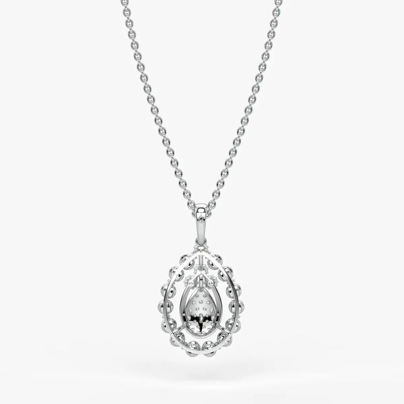 Aarvya Bloom Teardrop Pendant