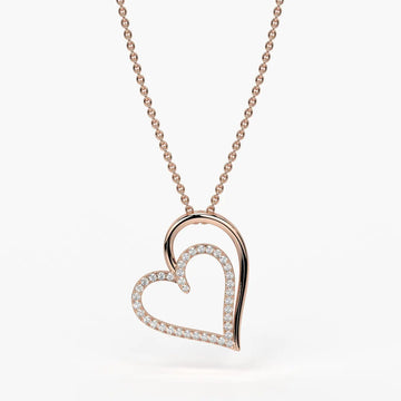 Swayheart Diamond Pendant