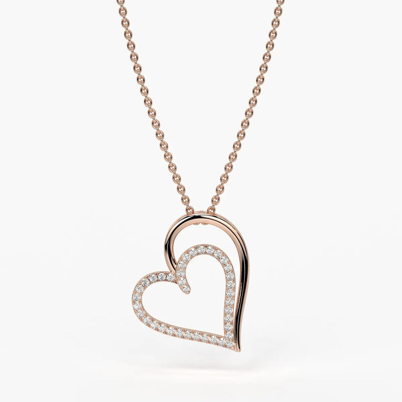 Swayheart Diamond Pendant
