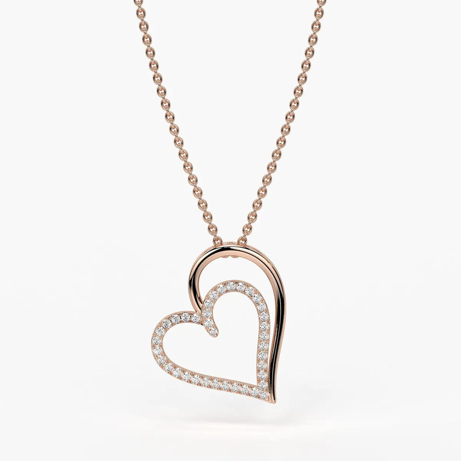 Swayheart Diamond Pendant