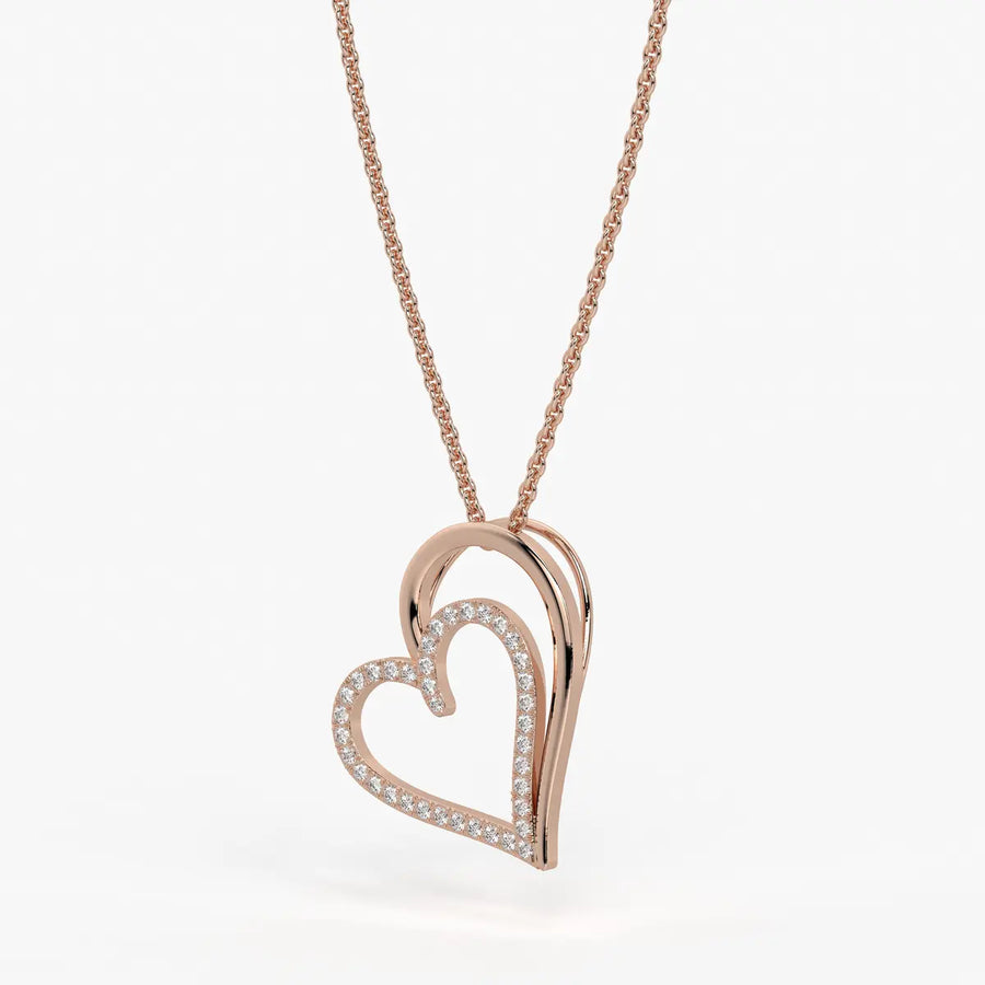 Swayheart Diamond Pendant