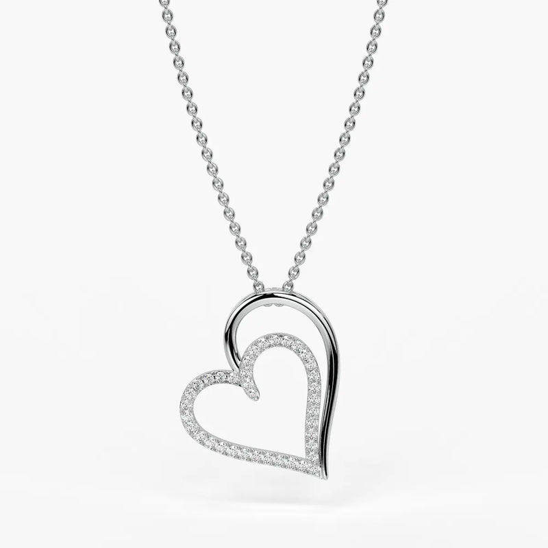 Swayheart Diamond Pendant