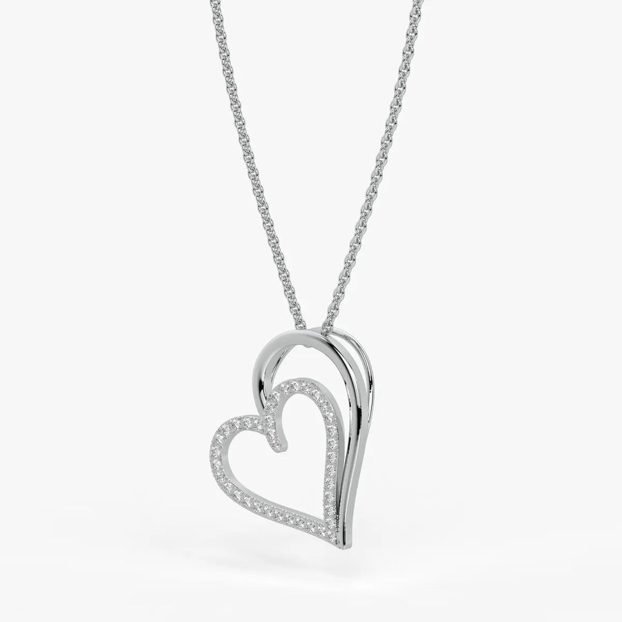 Swayheart Diamond Pendant