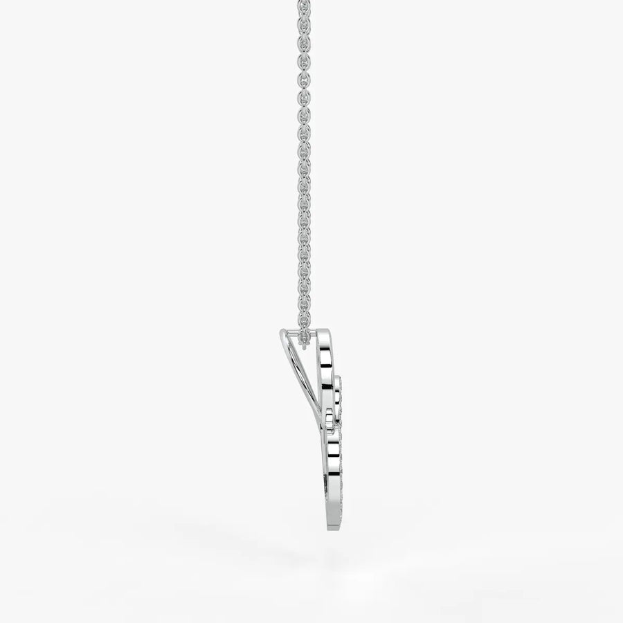 Swayheart Diamond Pendant
