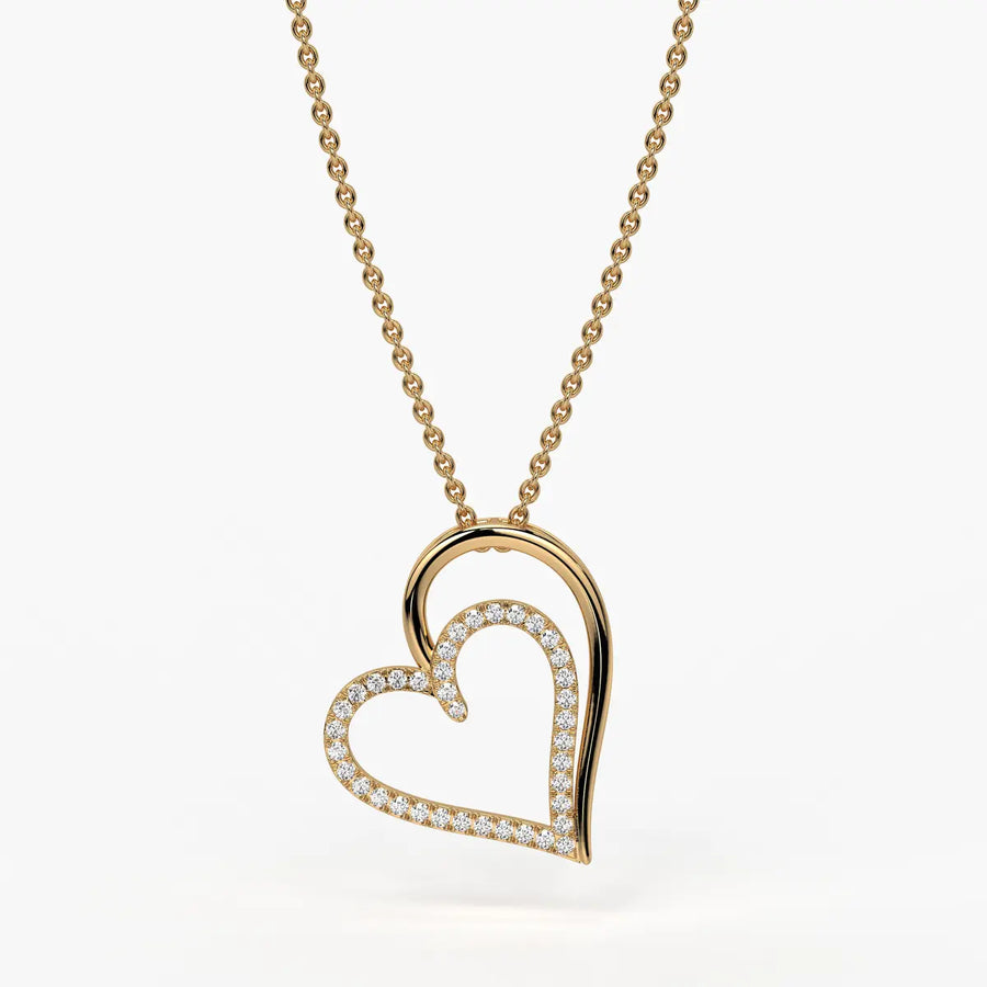 Swayheart Diamond Pendant