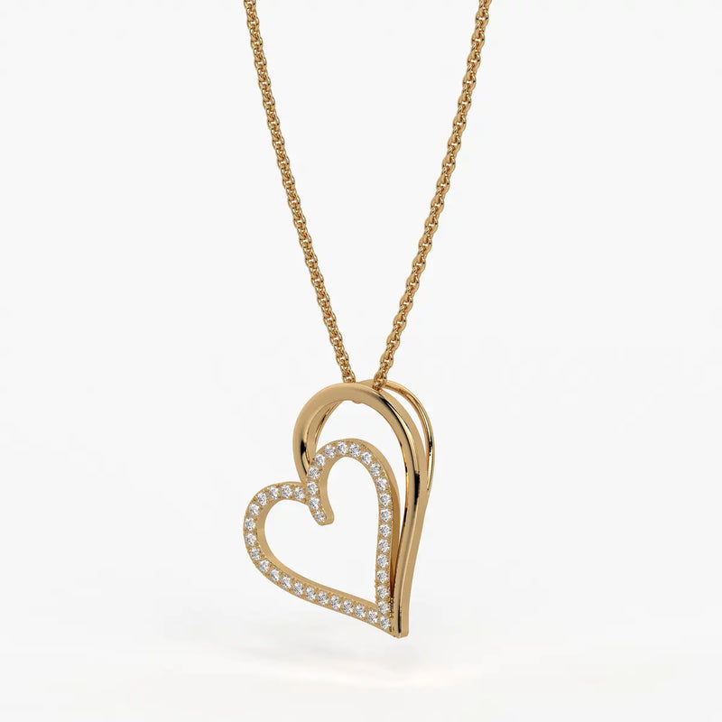 Swayheart Diamond Pendant