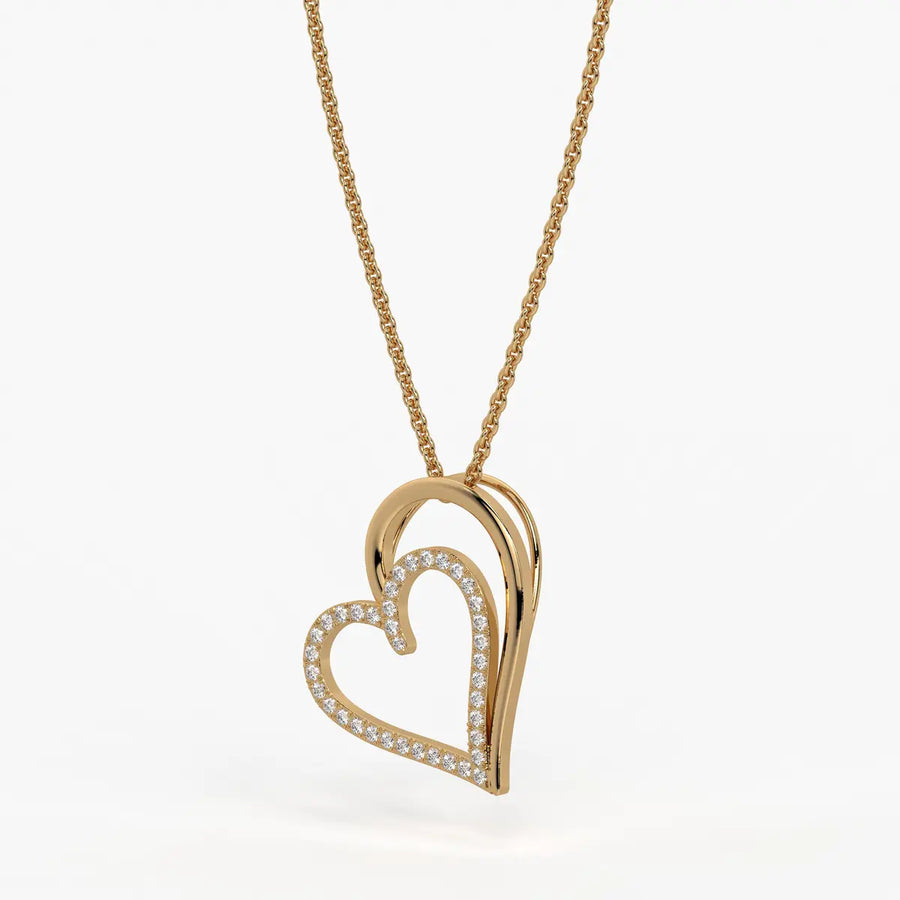 Swayheart Diamond Pendant