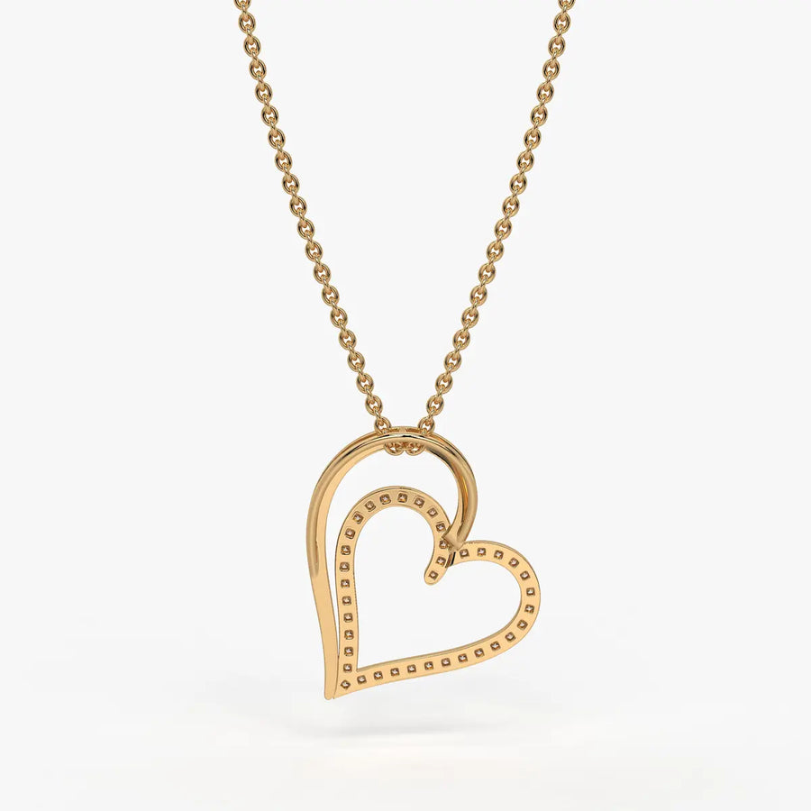 Swayheart Diamond Pendant