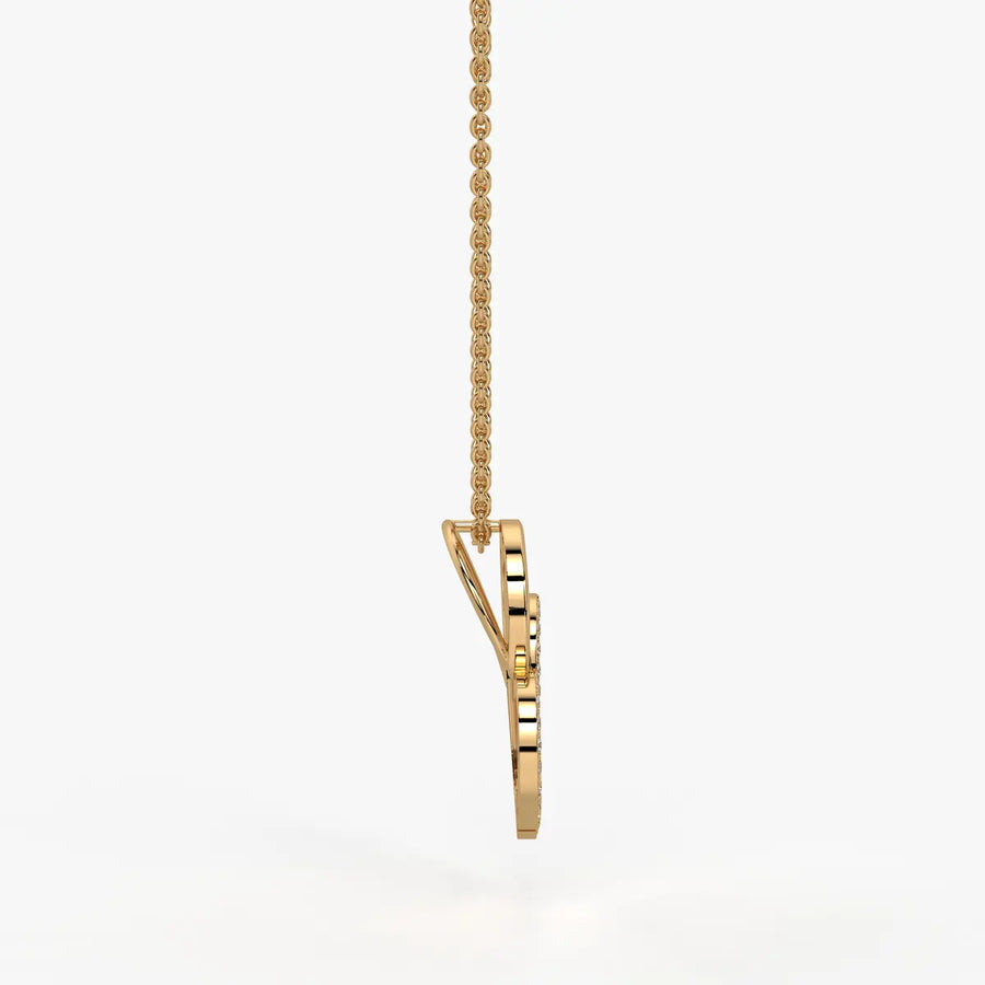 Swayheart Diamond Pendant