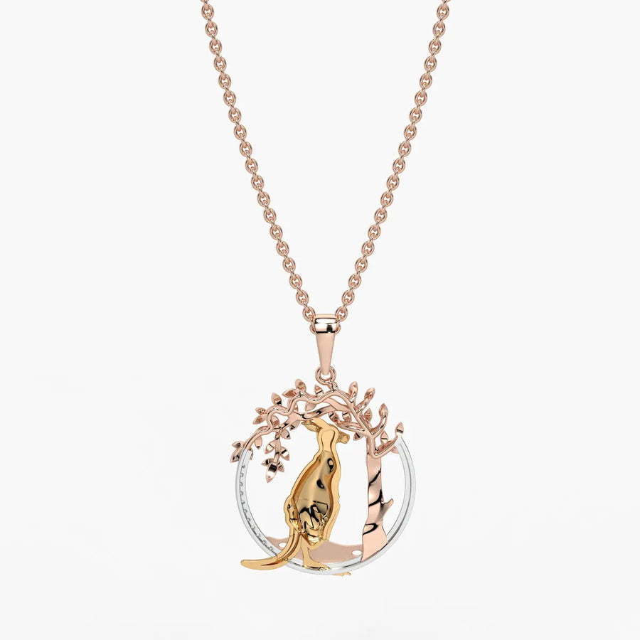 Elara Nurturing Kangaroo Love Pendant
