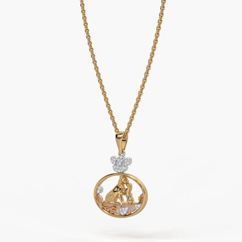 Velmira Fierce Love Embrace Pendant