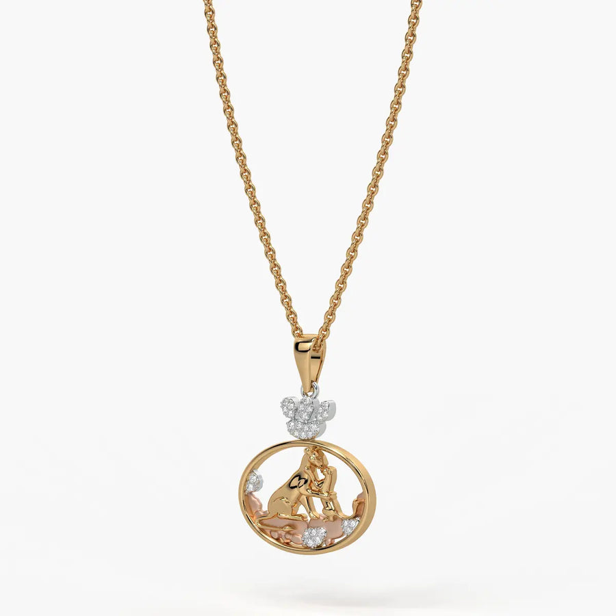 Velmira Fierce Love Embrace Pendant