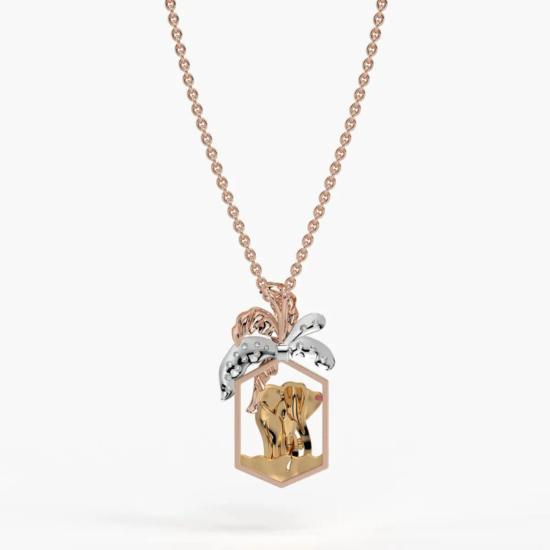 Aaranya Mother?s Shelter Elephant Pendant
