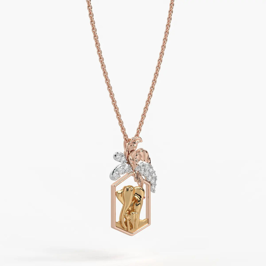 Aaranya Mother?s Shelter Elephant Pendant