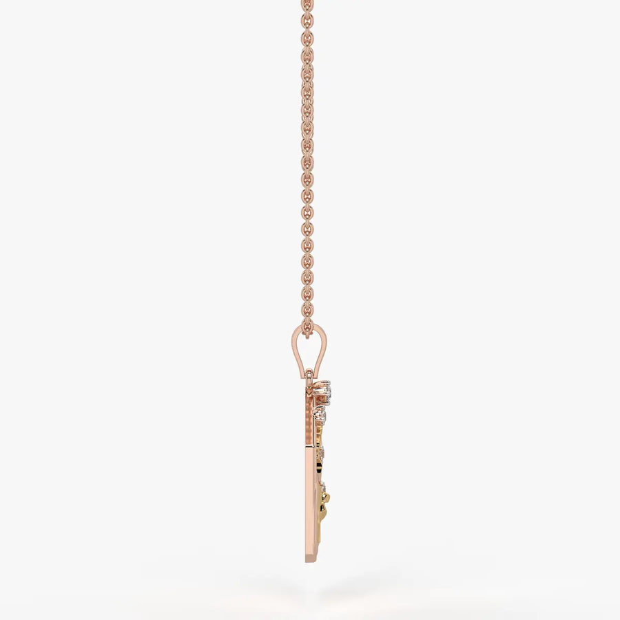 Sylvara Gentle Fawn Embrace Pendant