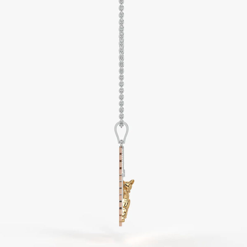 Homelle Whispering Love Cat Pendant