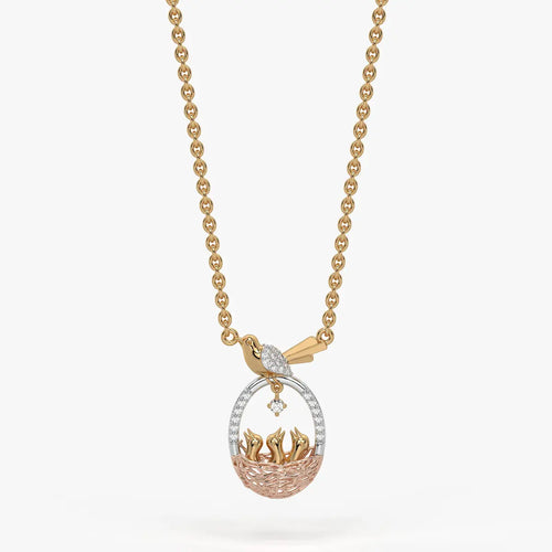 Nestoria Loving Wings Mother Pendant