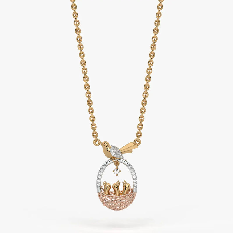 Nestoria Loving Wings Mother Pendant