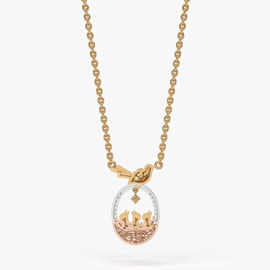 Nestoria Loving Wings Mother Pendant