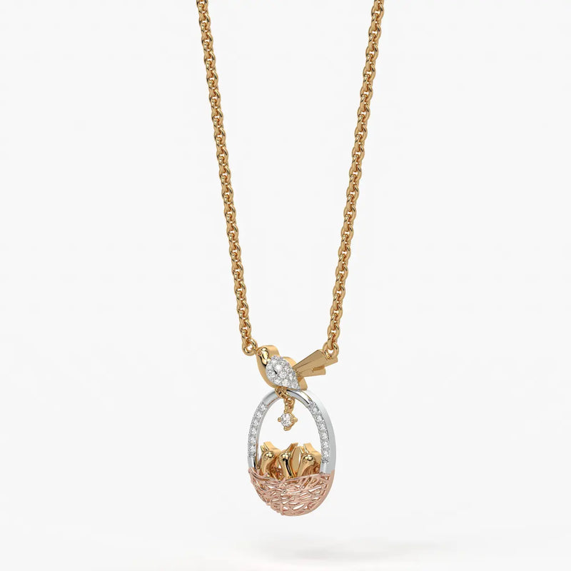 Nestoria Loving Wings Mother Pendant