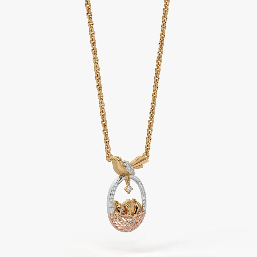 Nestoria Loving Wings Mother Pendant