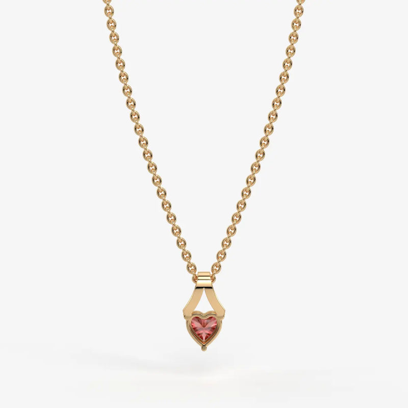 Aurelia Heartfall Pendant Necklace