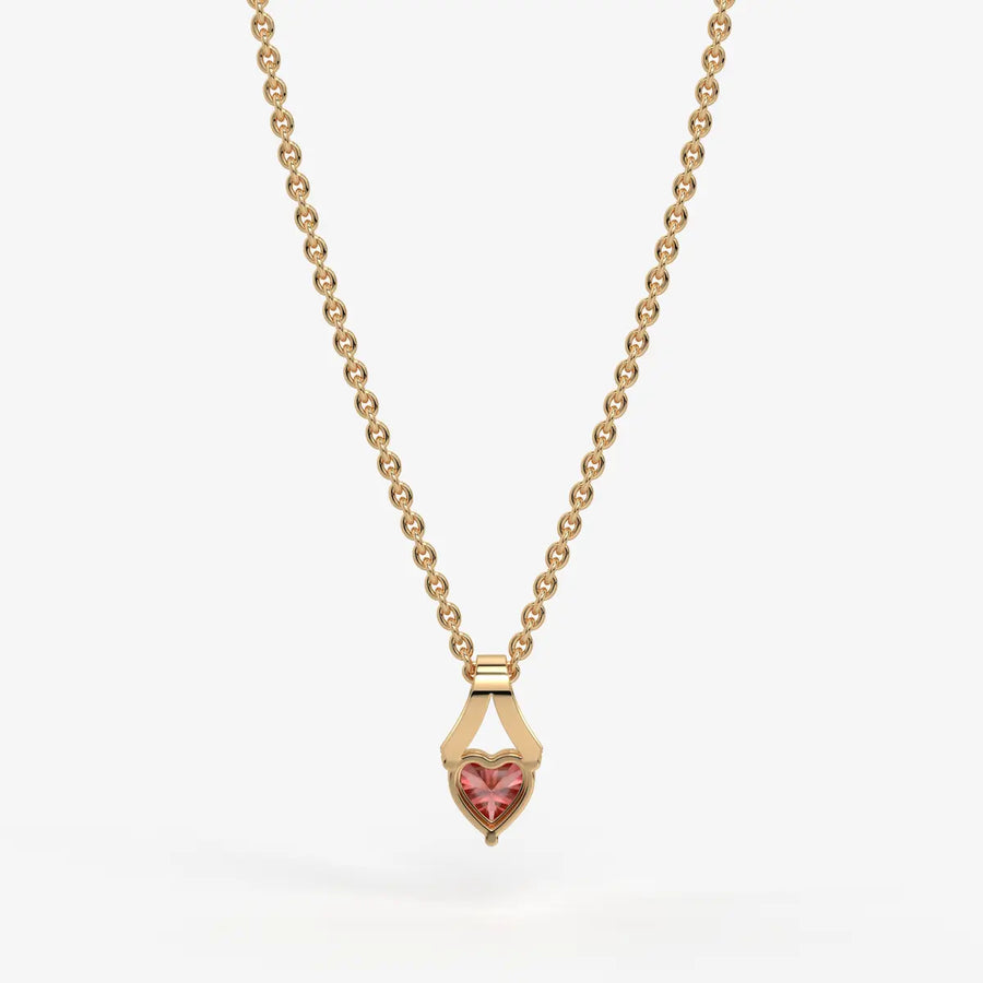 Aurelia Heartfall Pendant Necklace