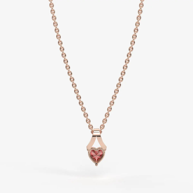 Aurelia Heartfall Pendant Necklace
