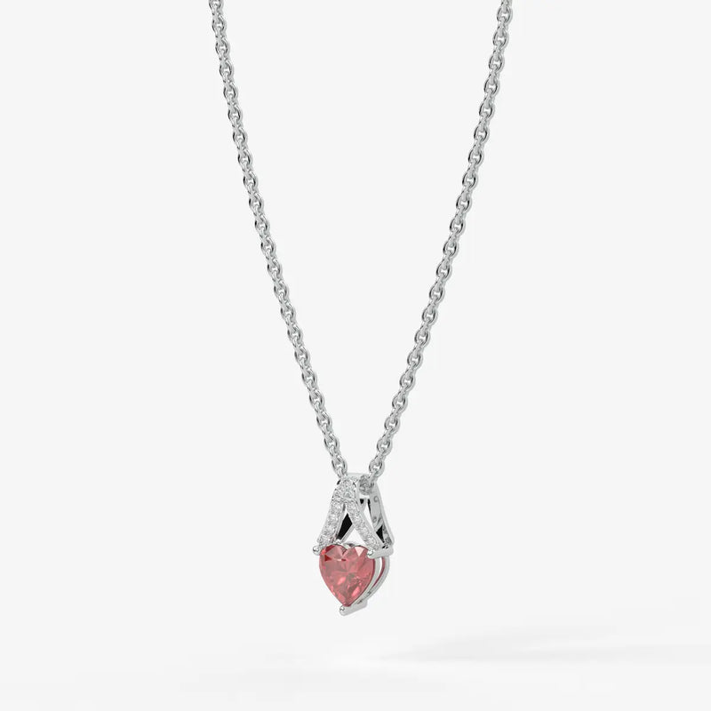 Aurelia Heartfall Pendant Necklace