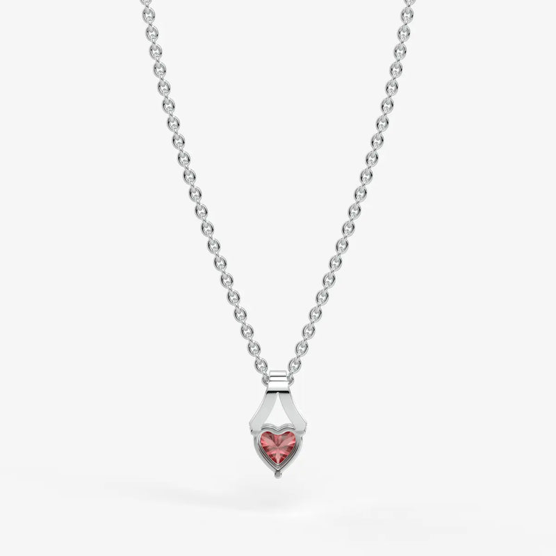 Aurelia Heartfall Pendant Necklace