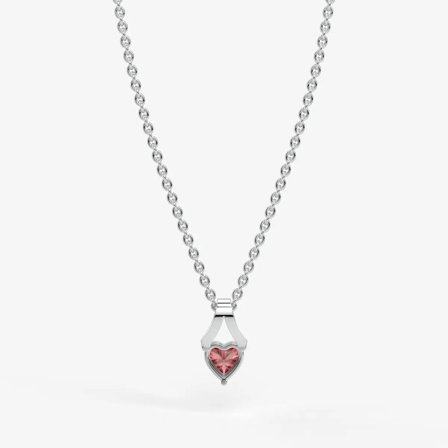 Aurelia Heartfall Pendant Necklace