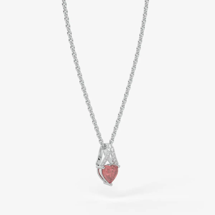 Aurelia Heartfall Pendant Necklace