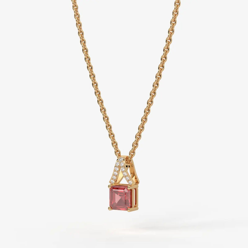 Veloura Prism Pendant Necklace