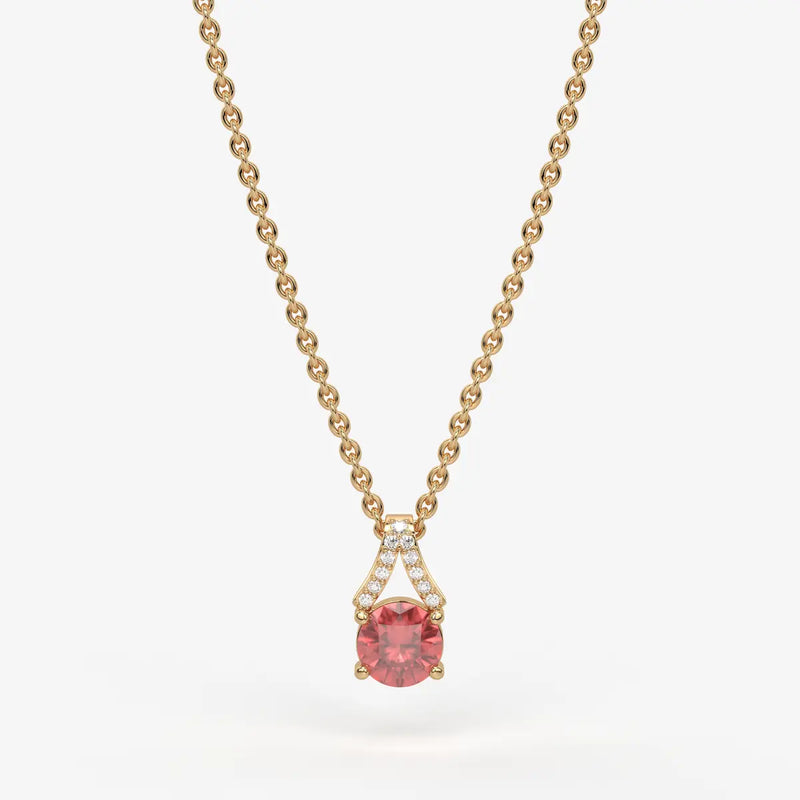 Elarique Bloom Pendant Necklace