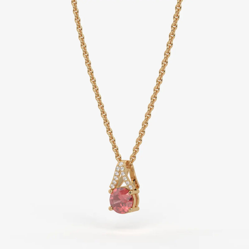 Elarique Bloom Pendant Necklace