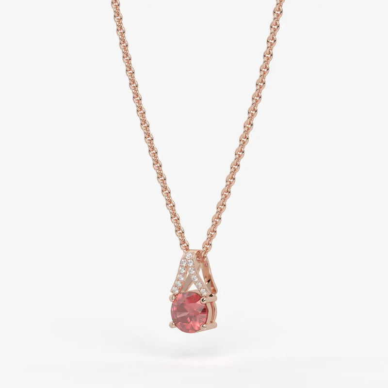 Elarique Bloom Pendant Necklace