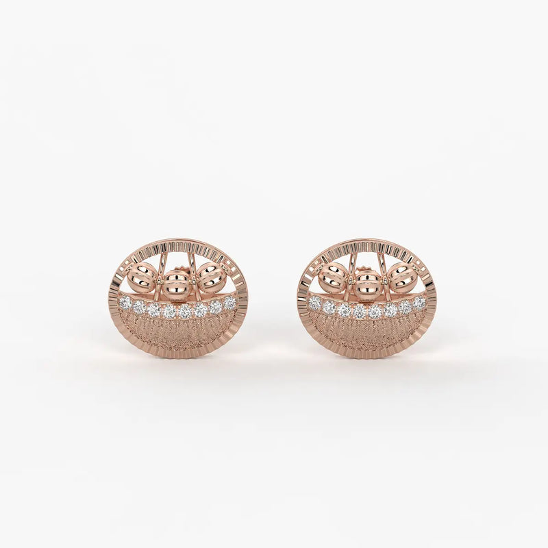 Orvia Bead Crest Earrings