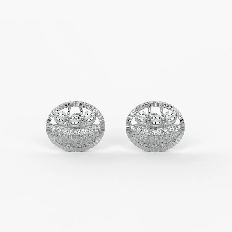 Orvia Bead Crest Earrings