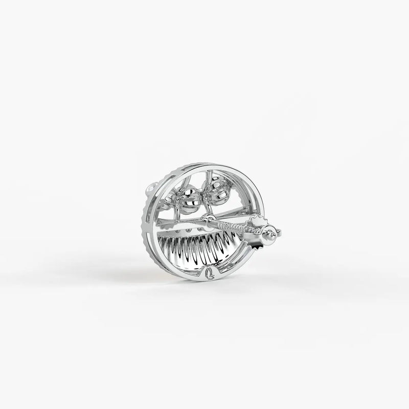 Orvia Bead Crest Earrings