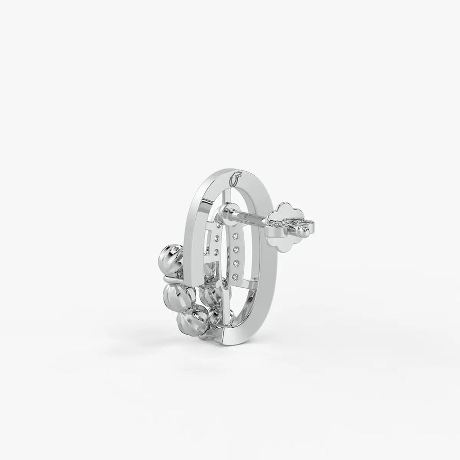 Aavira Bead Arch Earrings