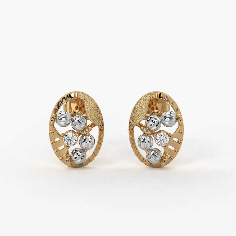 Orella Bead Orbit Earrings