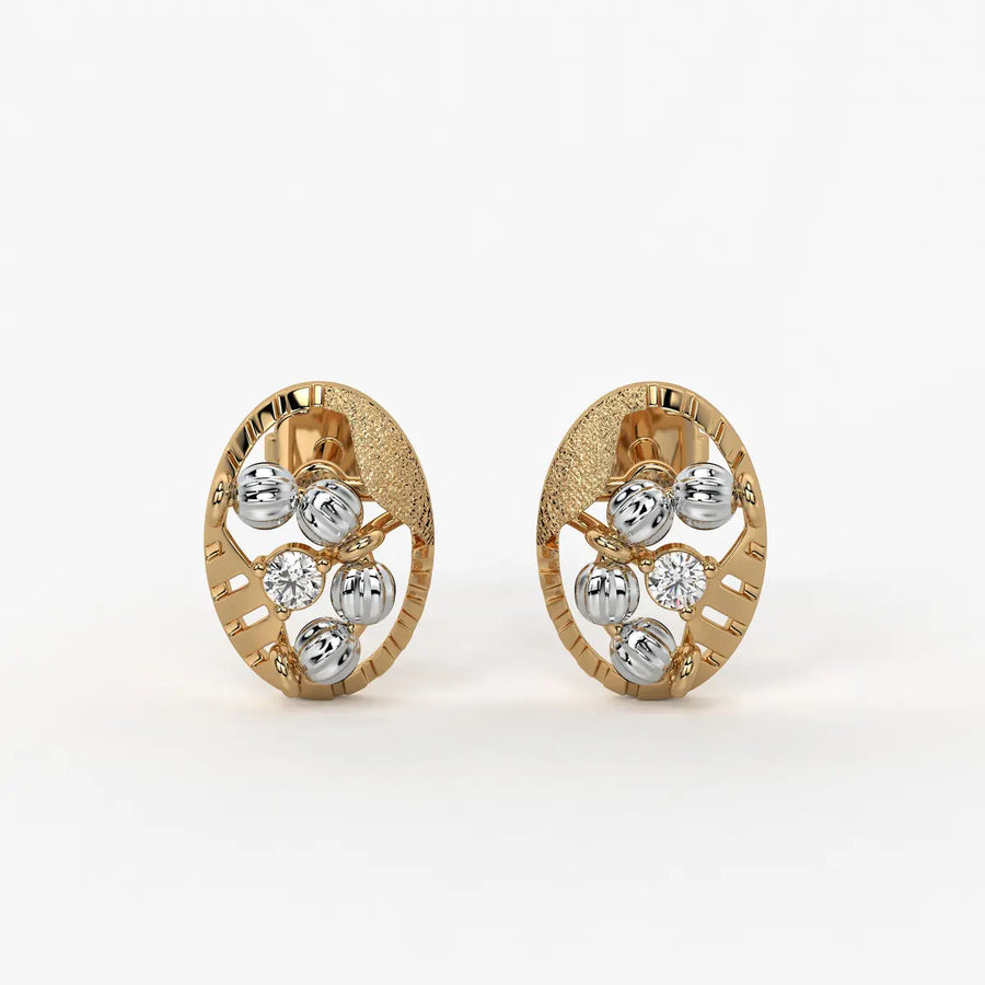 Orella Bead Orbit Earrings