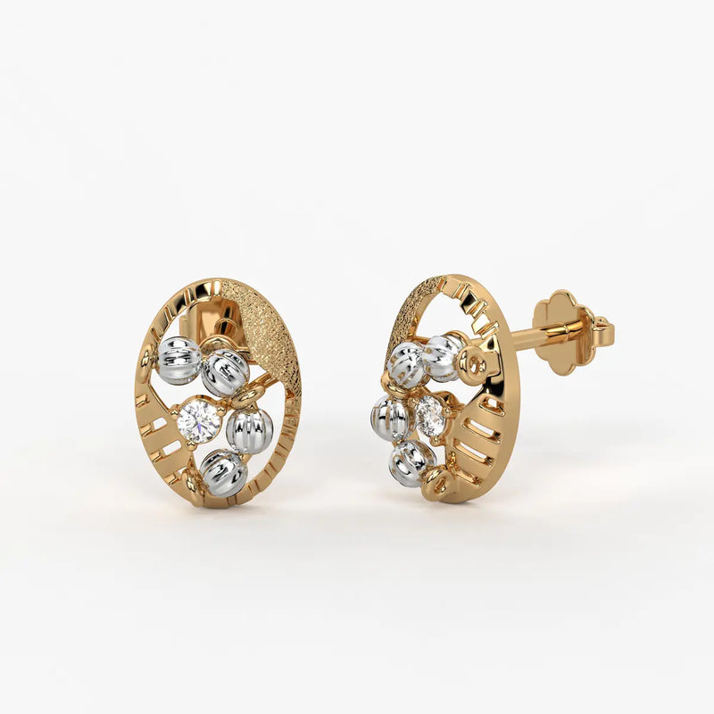 Orella Bead Orbit Earrings