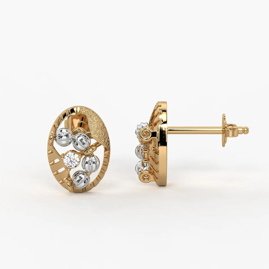 Orella Bead Orbit Earrings