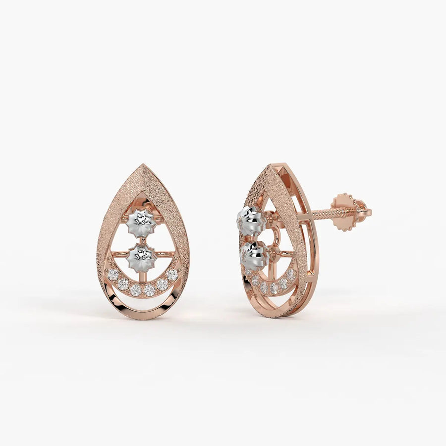 Samaira Teardrop Blossom Earrings