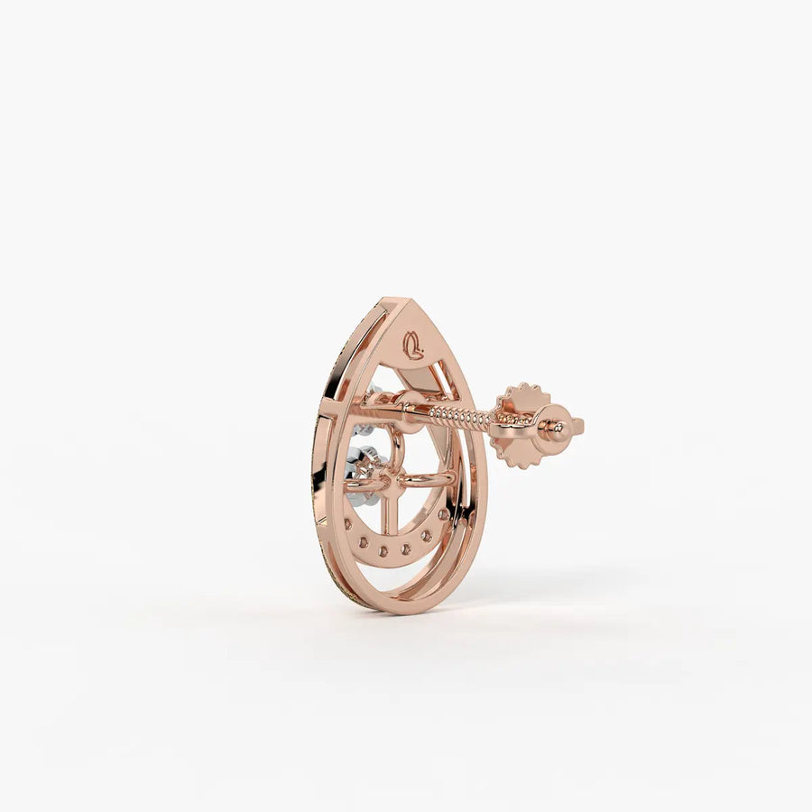 Samaira Teardrop Blossom Earrings