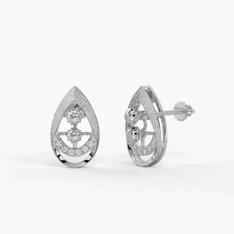 Samaira Teardrop Blossom Earrings