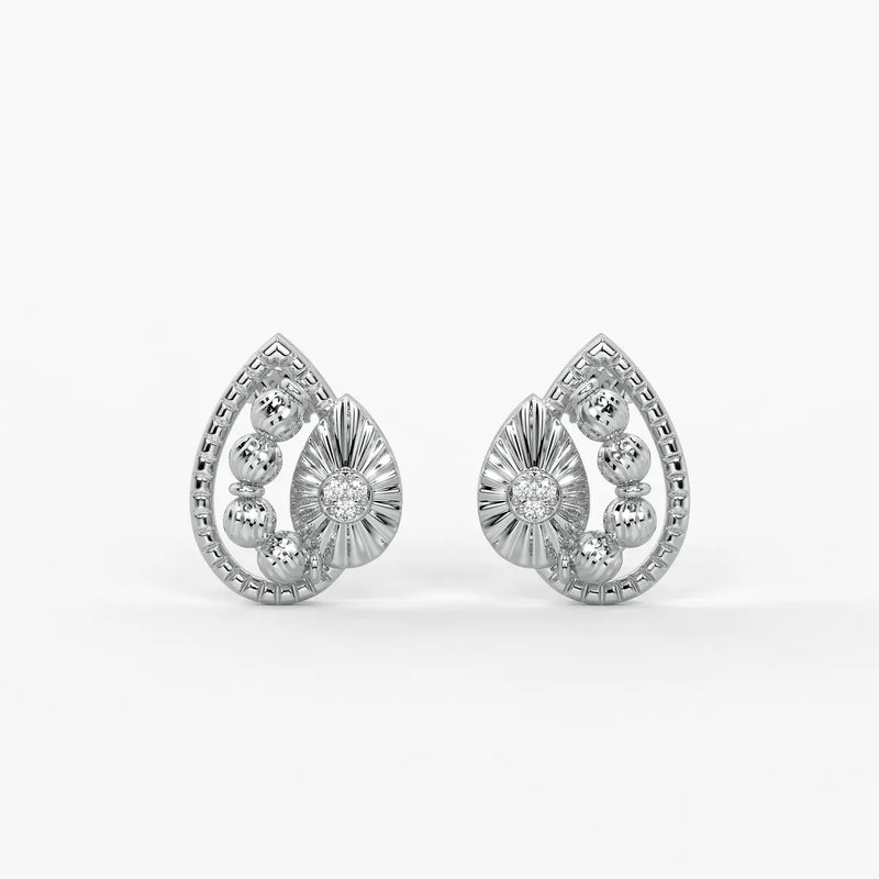 Myra Radiant Petal Bead Earrings