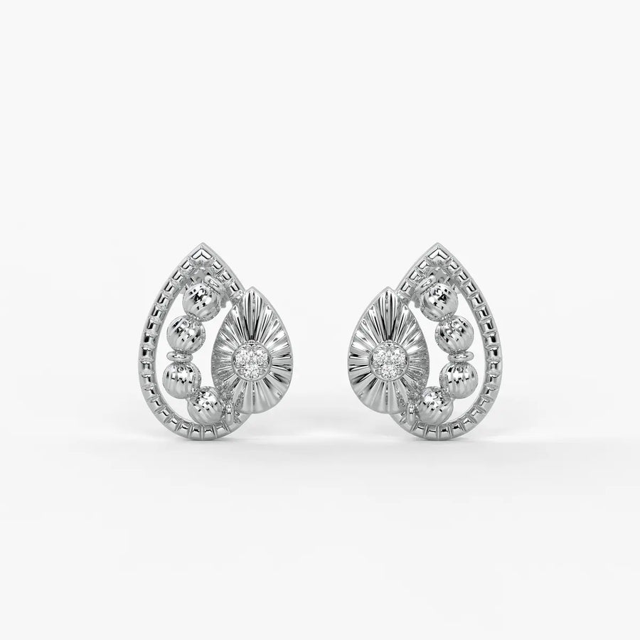 Myra Radiant Petal Bead Earrings