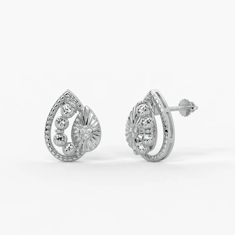 Myra Radiant Petal Bead Earrings